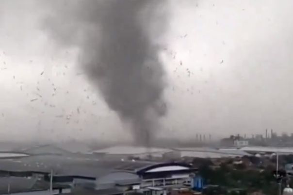 Peneliti BRIN Sebut Puting Beliung di Rancaekek Tornado Pertama di Indonesia