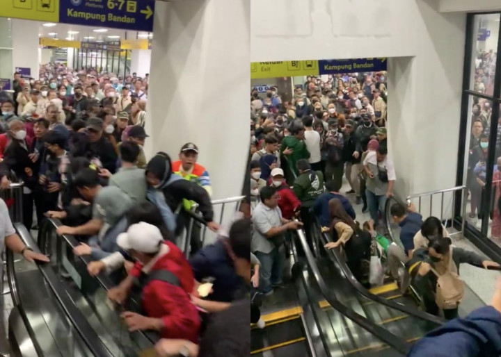 Viral Eskalator Stasiun Manggarai Mendadak Menyala Turun, Penumpang Berjatuhan