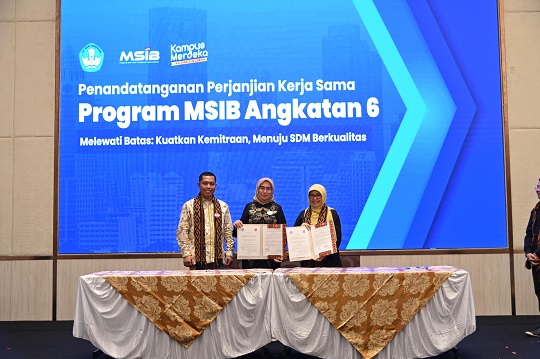 Kemendikbudristek Gandeng 276 Dunia Usaha dan Industri Gelar Program MSIB Angkatan 6