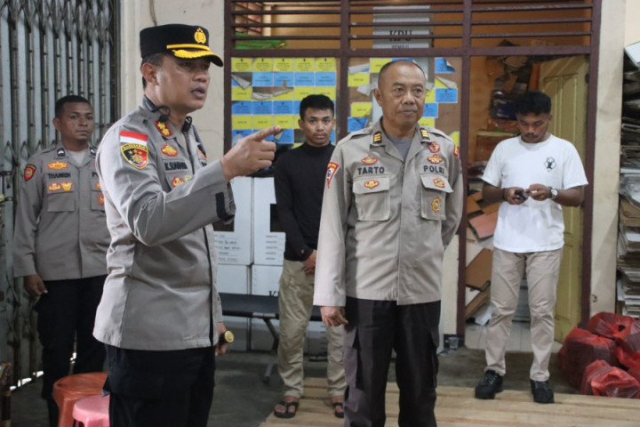 Pengamanan Gudang Logistik Pemilu di Merauke Diperketat