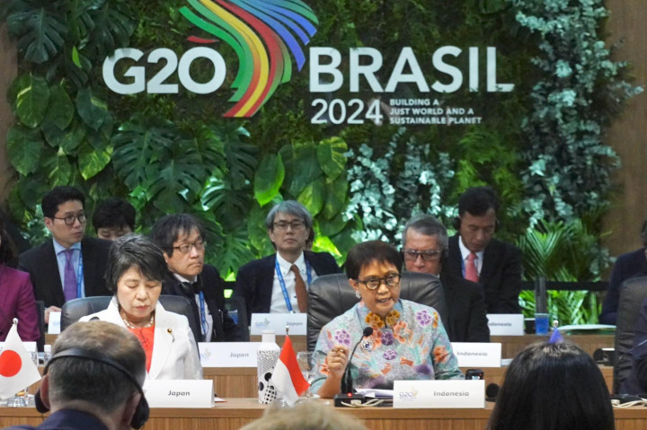 Di G20, Menlu Retno Peringatkan Ancaman Genosida di Gaza