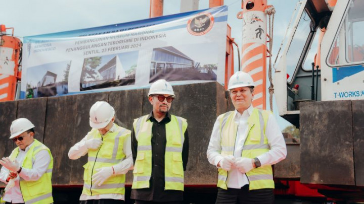 <i>Groundbreaking</i> Museum BNPT, Sahroni Berharap Indonesia Terbebas dari Aksi Terorisme