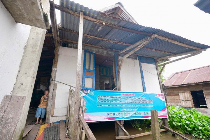 Warga Sumsel Ditarget Punya Tempat Tinggal dan Fasilitas Kesehatan Laik