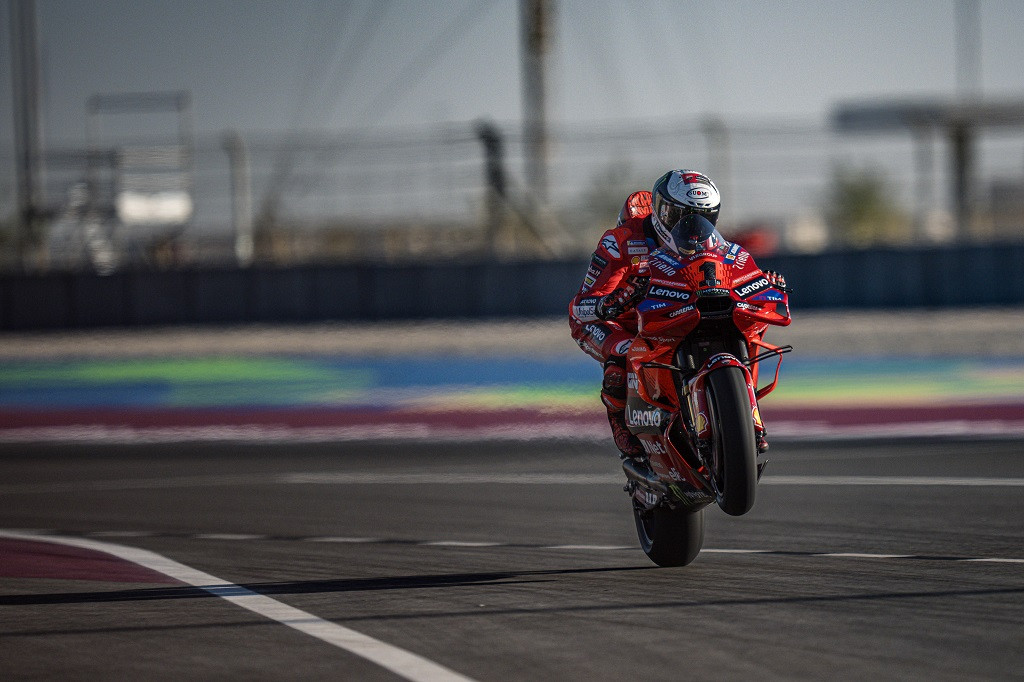Pembalap Ducati, Francesco Bagnaia (dok. Ducati Corse Team)