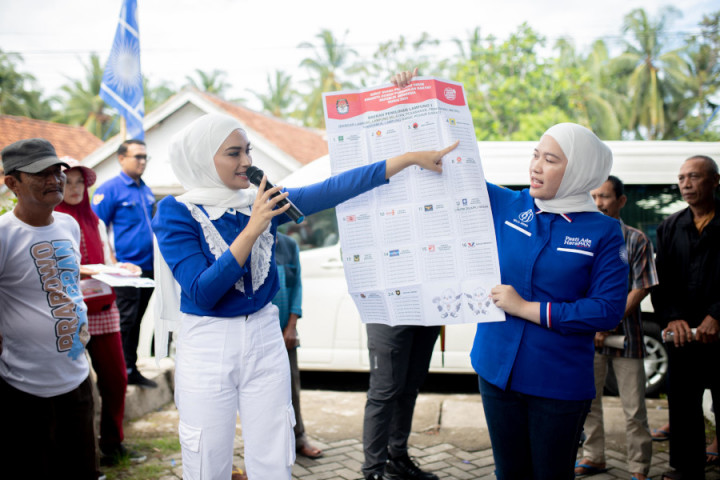 Real Count KPU 74,55% Caleg DPR Dapil Lampung I, Putri Zulhas Peroleh Suara Terbanyak