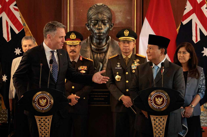 Prabowo Terima Kunjungan Wakil PM Australia