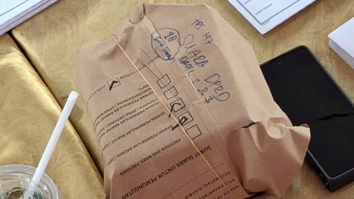 100 Surat Suara DPRD Tertukar di TPS 147 Sunter Jaya, 18 Sudah Tercoblos