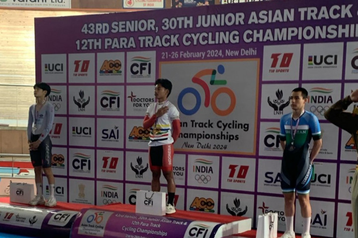 Atlet ASC Monster Pertahankan Gelar di Ajang Asian Track Cycling Championship