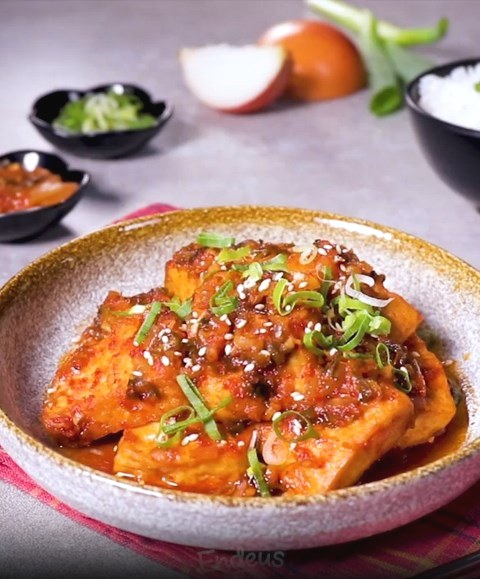 Dubu Jorim, Tahu Rebus Berbumbu ala Korea Selatan