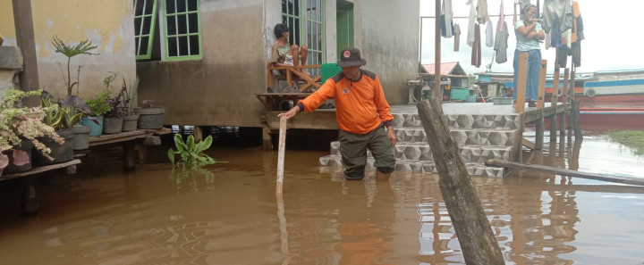 Banjir Rendam 3 Kecamatan di Kabupaten Sintang Kalbar