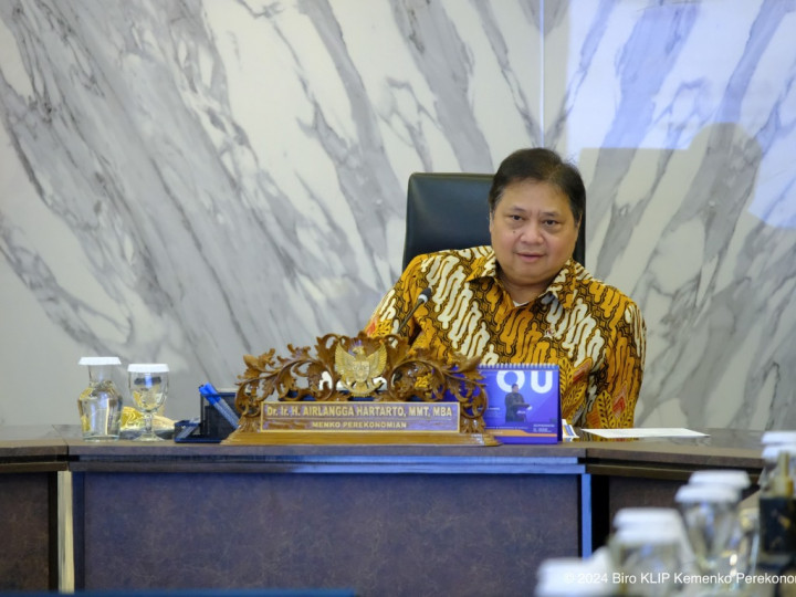 <i>Ngambek 'Dikatain</i>' Buruk, Airlangga: Ekonomi Indonesia Top 5 Global Lho!