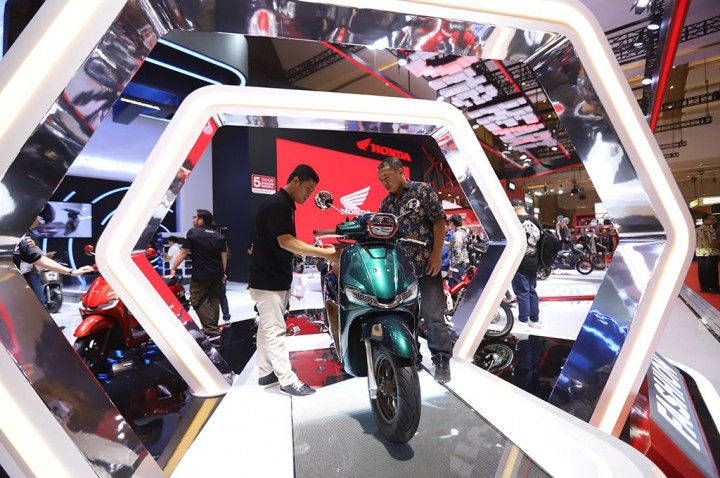 Motor Honda Laris Manis di IIMS 2024