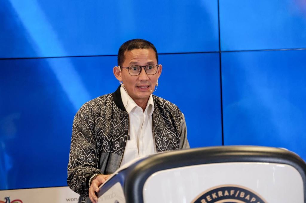 Menparekraf Sandiaga Salahuddin Uno. Dok. Kemenparekraf