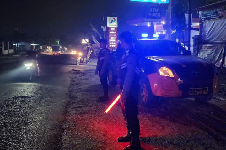 Jelang Tahapan Penghitungan Suara KPU Simalungun, Polres Gelar Patroli Perintis Presisi