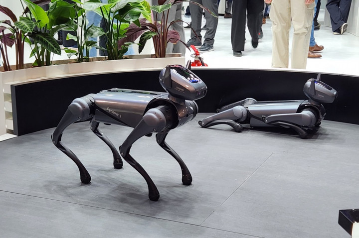 Dynamic 1, Anjing Robot Pertama Tecno Muncul di MWC 2024