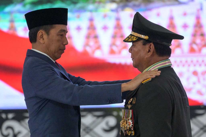 Prabowo Terima Kenaikan Pangkat Istimewa Jenderal Kehormatan