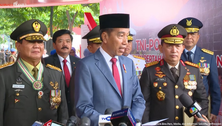 Jenderal Kehormatan Prabowo Tuai Polemik, Ini Kata Jokowi