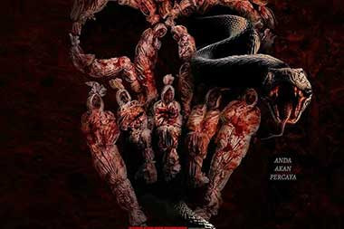 Ini Arti 12 Pocong dan Ular dalam Poster Siksa Kubur