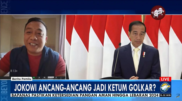 Pengamat Lihat Sinyal Jokowi 'Berteduh' di Partai Golkar