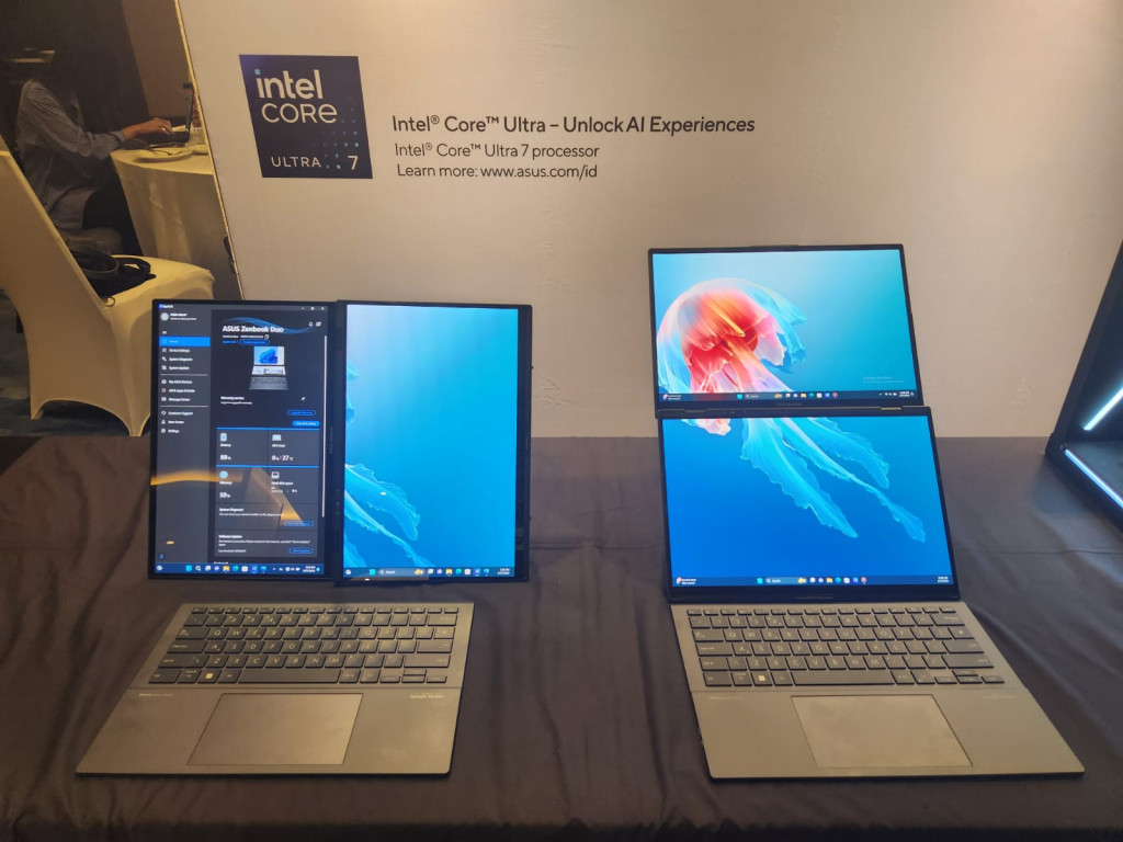 Laptop 2 Layar Asus Zenbook Duo Segera Hadir Di Indonesia