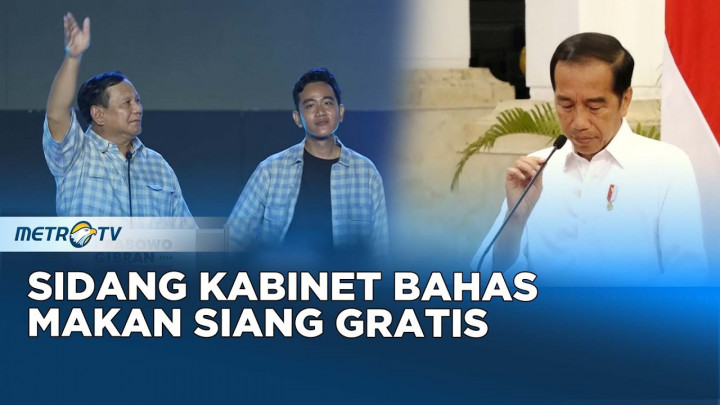 Pembahasan Program Makan Gratis di Rapat Kabinet Demi Melegitimasi Kemenangan Prabowo