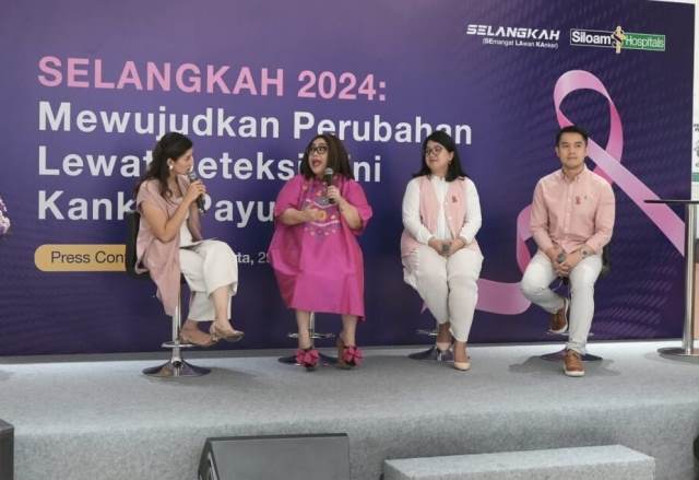 Nunung Apresiasi 'SELANGKAH', Program Skrining Kanker Payudara dari Grup RS Siloam