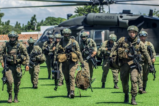 Militer Kolombia tidak lagi menggunakan senjata dari Israel. Foto: AFP