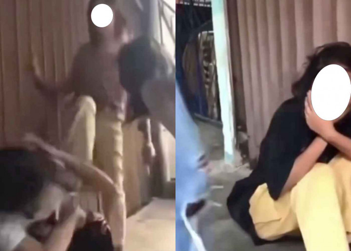Viral Aksi Bullying Remaja Perempuan di Batam, Korban Ditendang Hingga Menjerit Kesakitan