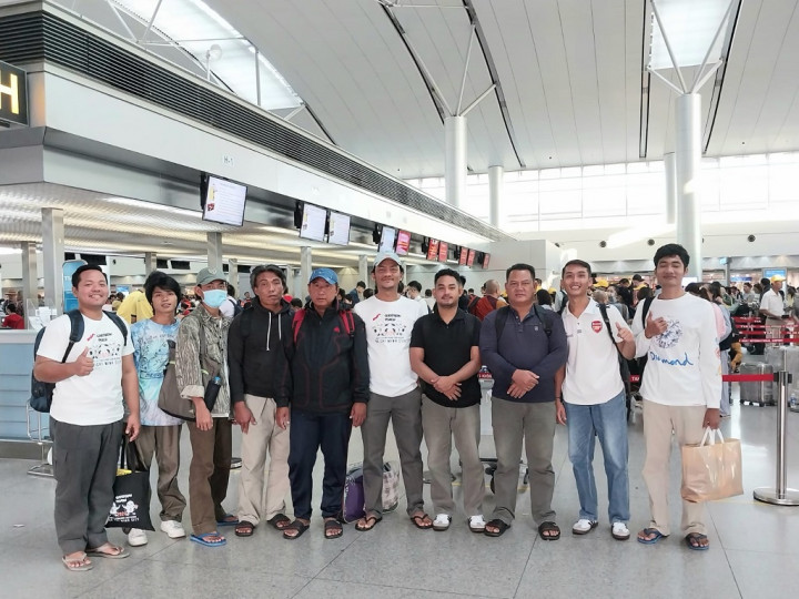 Sempat Mengapung 17 Jam di Laut Vietnam, 10 ABK WNI Dipulangkan ke Indonesia