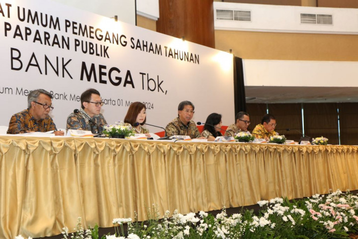 Bank Mega Bagi Dividen Tunai Rp2,46 Triliun dari Laba Rp3,51 Triliun