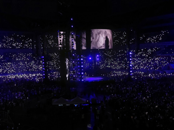 'Tides' Awali Konser Ed Sheeran di Jakarta, Penonton Histeris