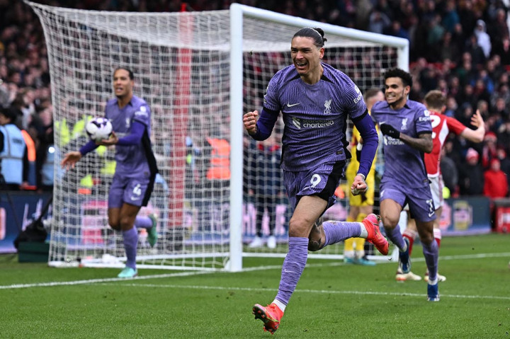 Nunez Bawa Liverpool Menang Dramatis 1-0 atas Nottingham Forest