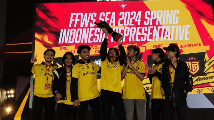 Akhiri Puasa Gelar, Onic Olympus Kampiun FFWS ID 2024 Spring