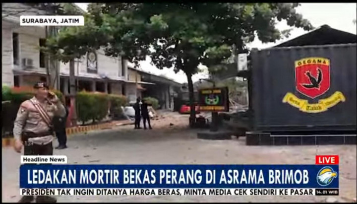 Polda Jatim kerahkan 3 Tim Selidiki Ledakan di Markas Brimob