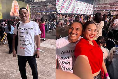 Viral Seorang Suami Habiskan Rp38 Juta untuk Istri Nonton Taylor Swift