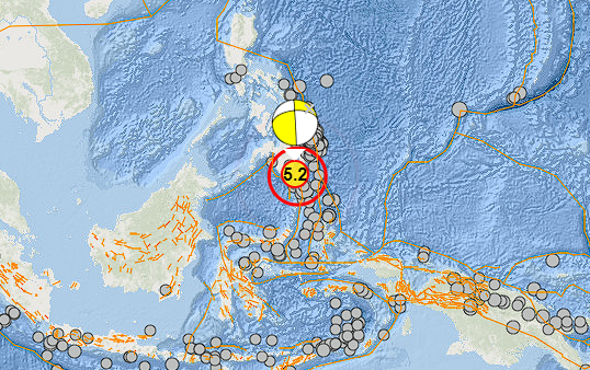 Gempa Magnitudo 5,2 Guncang Pulau Karatung Sulut