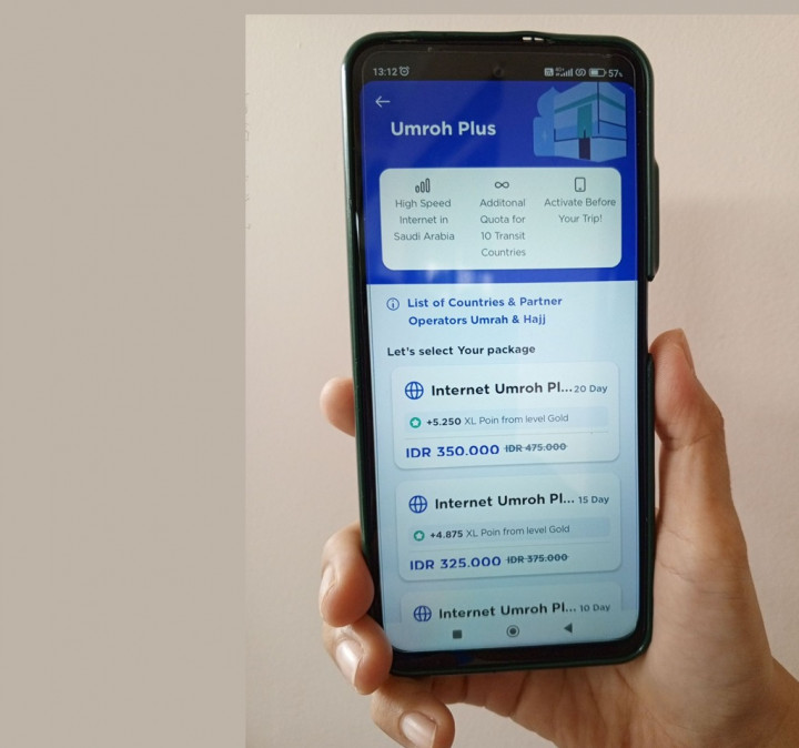 XL Axiata Rilis Paket Khusus Umroh untuk Pelanggan Prabayar