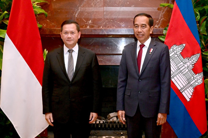 Bertemu PM Hun Manet, Jokowi Bahas Isu Myanmar hingga Impor Beras