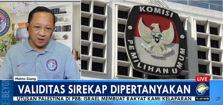 Sirekap Dinilai Tidak Bisa Diandalkan