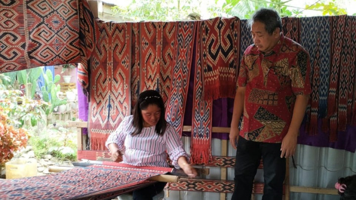 Penantian Tenun Ikat Sekomandi Kalumpang jadi Indikasi Geografis Terdaftar