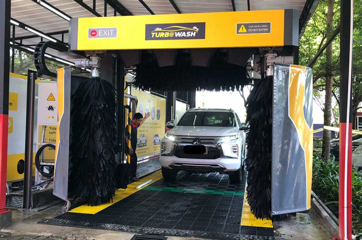 Jasa Cuci Mobil Kian Canggih, Full Digital dan 1 Mobil Hanya 3 Menit?