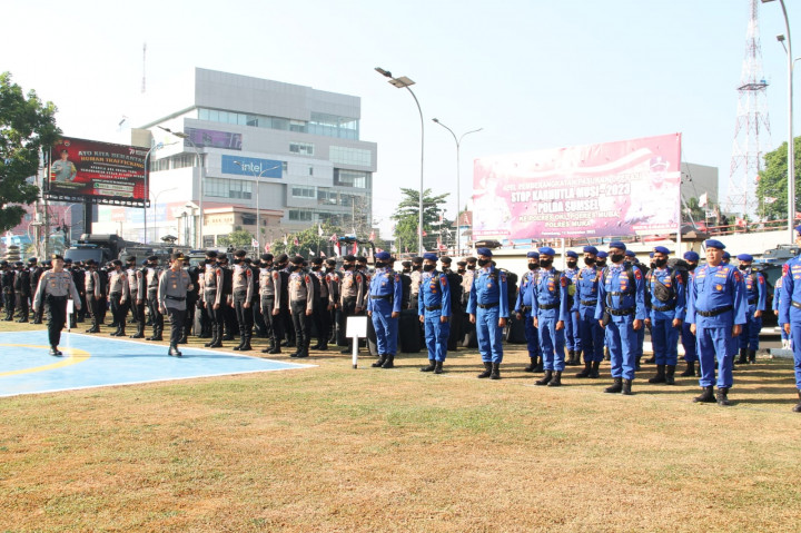 Polda Sumsel Terjunkan 862 Personel Amankan Tahapan Rekapitulasi Suara Pemilu 2024