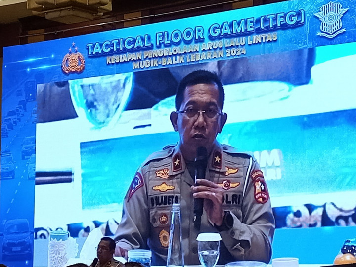 Personel Polri Dibekali Mekanisme Penanganan Mudik Lebaran 2024