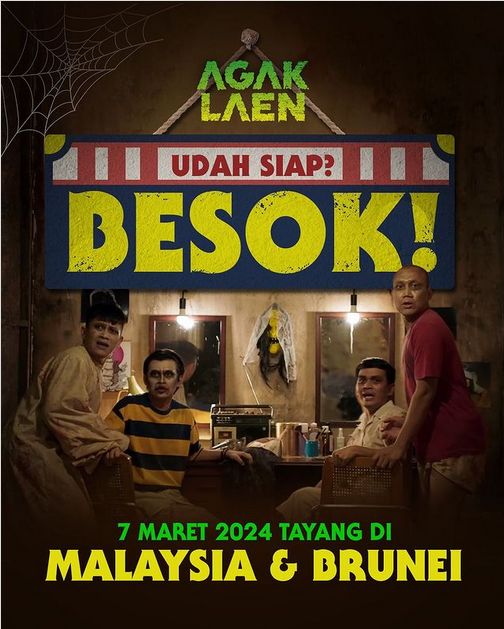 Film Agak Laen Tayang di Malaysia dan Brunei Darussalam