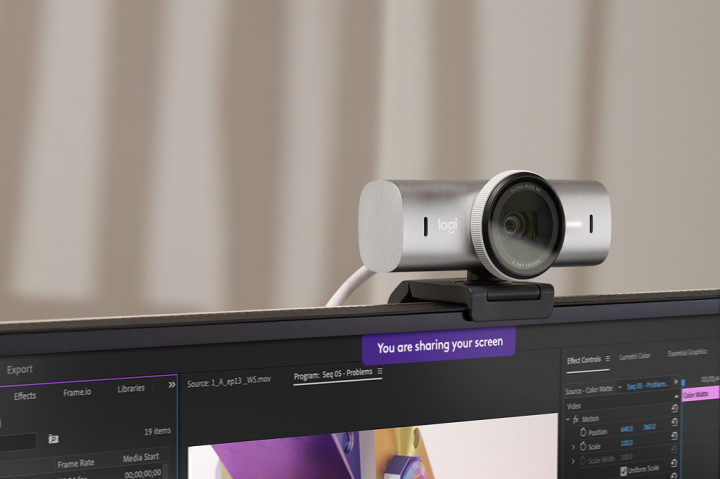 Logitech Rilis Webcam Baru, MX Brio, Buat Profesional dan Streaming
