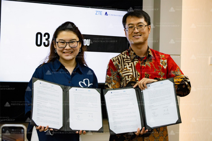 ZTE dan Phintraco Ekasarana Kerja Sama Dorong Pertumbuhan Sektor IT Indonesia