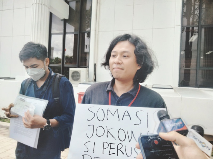 Presiden Jokowi Disomasi Koalisi Masyarakat Sipil