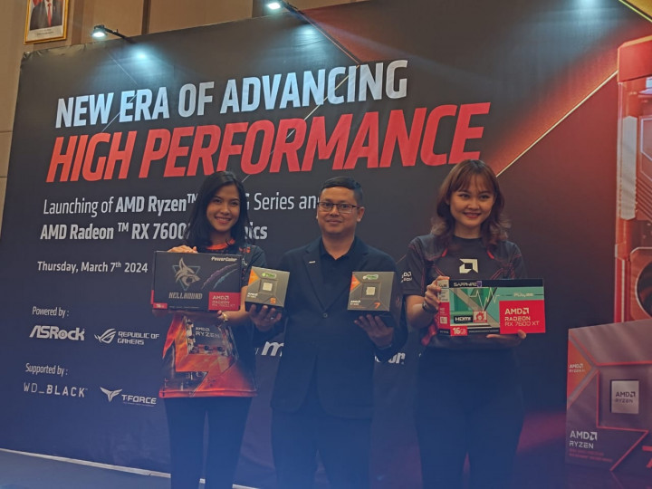 AMD Resmi Luncurkan Prosesor Ryzen 8000G dan Kartu Grafis Radeon RX 7600 XT