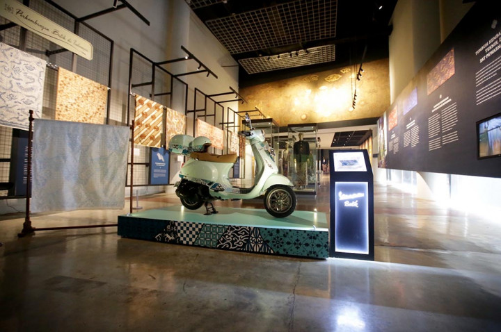 Museum Batik Indonesia Tambah Koleksi, Terpulas di Body Vespa