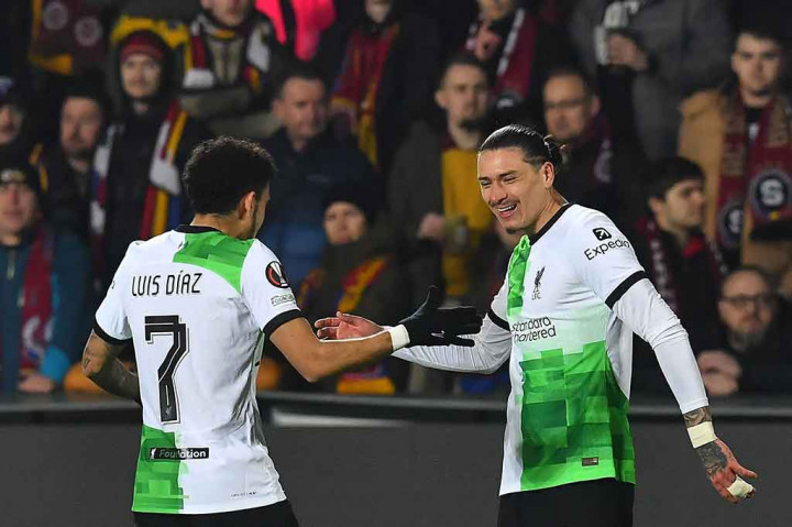 Liga Europa: Liverpool Gilas Sparta Praha 5-1